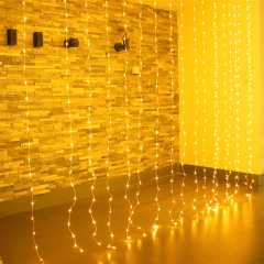 3*3 M 300 LEDs USB Led Icicle String Lights with Hook Up for Garland Christmas Wedding Window Decoration