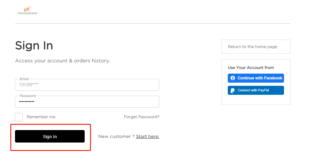Where to sign in account about LED lights online