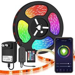 32.8ft/10M Music Sync Color Changing LED Strip Lights