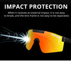 Pit-Viper Sunglasses, Pit-Vipers Polarized Cycling Glasses UV400 Outdoor Windproof Sports Sunglasses for Women and Men