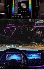 1pcs 32 Bit Smart Voice Sound Control RGB LED Light Bars For Car Gaming, PC, TV, Room