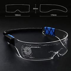 Futuristic style LED Glasses