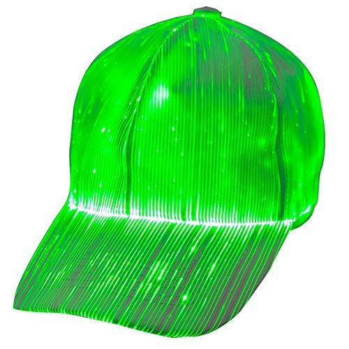 Luminous LED Baseball Cap 7 Colors Glow Hat Unisex