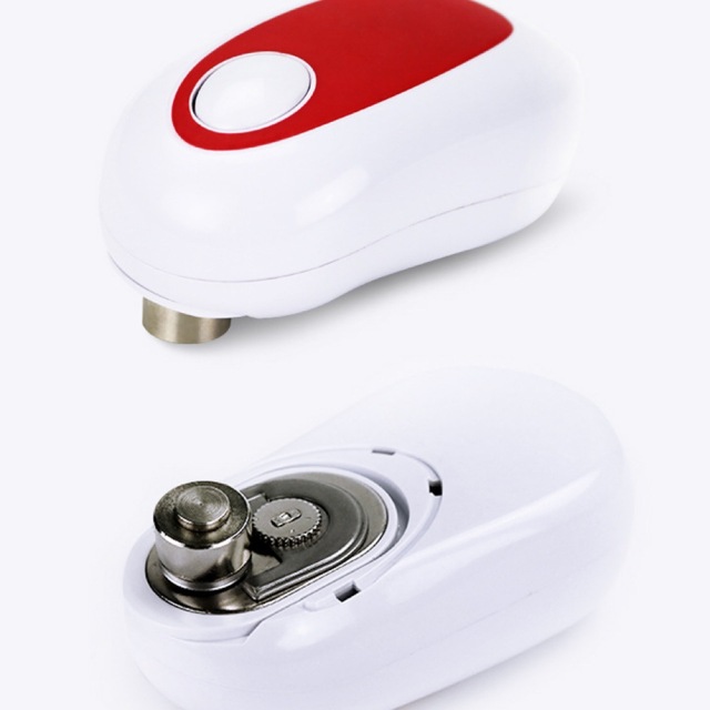 One Touch Can Opener Open Cans with Simple Press of A Button