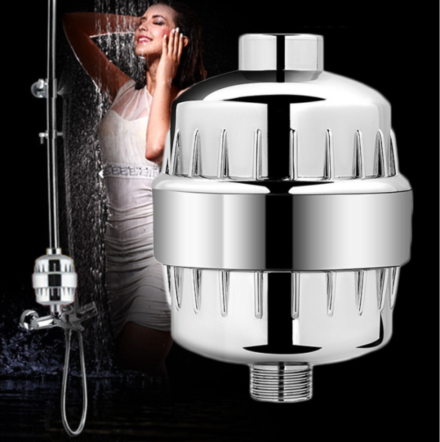 15 Stages Shower Water Filter High Output Universal Shower Head Filter  - 2 Cartridges Included