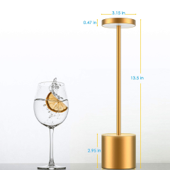 Rechargeable Cordless LED USB Table Lamp