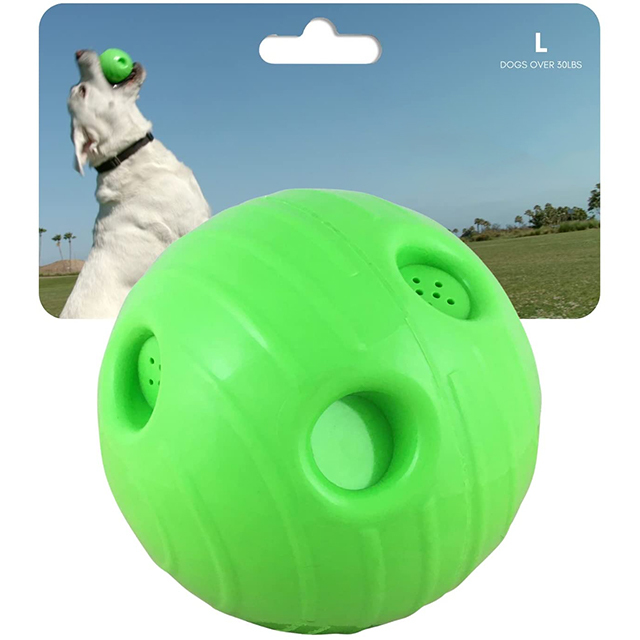 The Interactive Dog Toy Ball That Bounces and Laughs, Engaging Your Dog's Natural Instincts