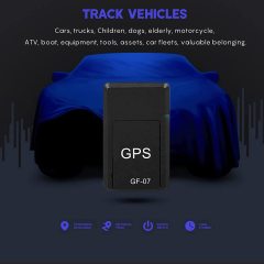 GPS Tracker for Vehicles, Mini Magnetic GPS Real time Car Locator, Full USA Coverage, No Monthly Fee, Long Standby GSM SIM GPS Tracker for Vehicle/Car/Person 2022 Model (GPS)