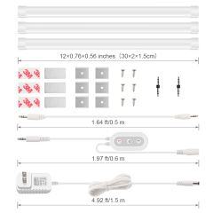 1200lm Linkable LED Under Counter Light Bars