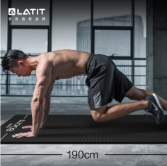 LATIT/Коврик для йоги 190*80cm，толщина 10mm，1.055kg