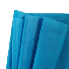Blue non woven polypropylene roll and spunbond nonwoven fabric in Hubei