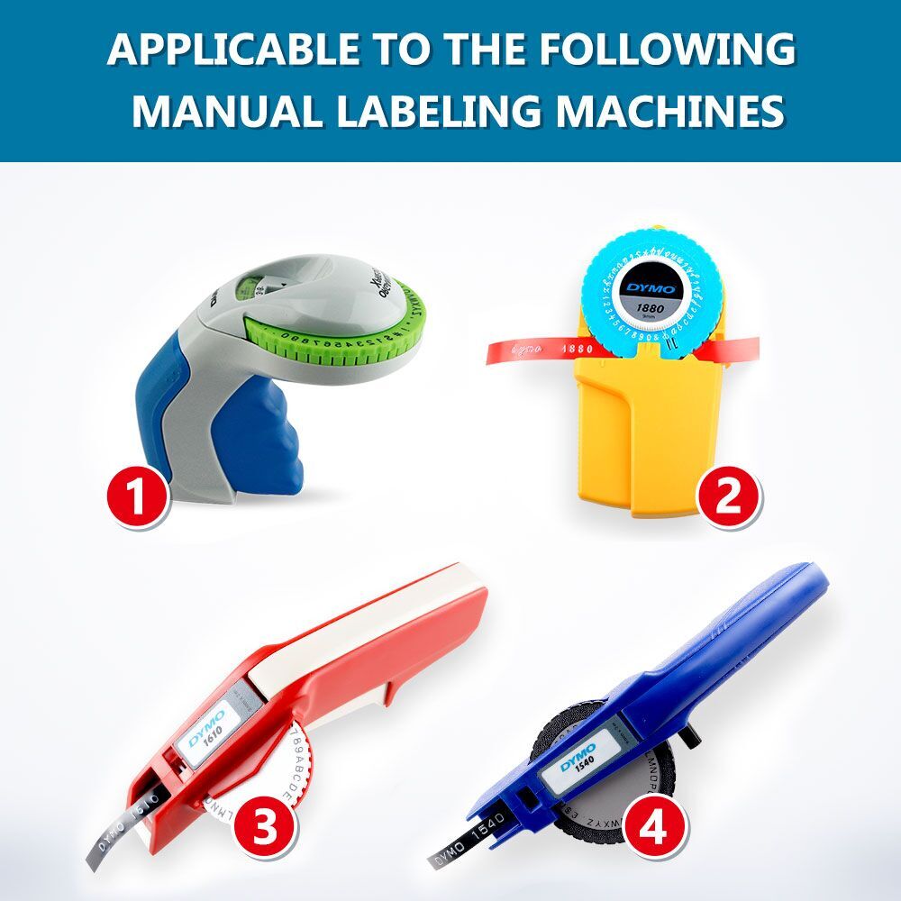 3D Embossing Tape for DYMO printer