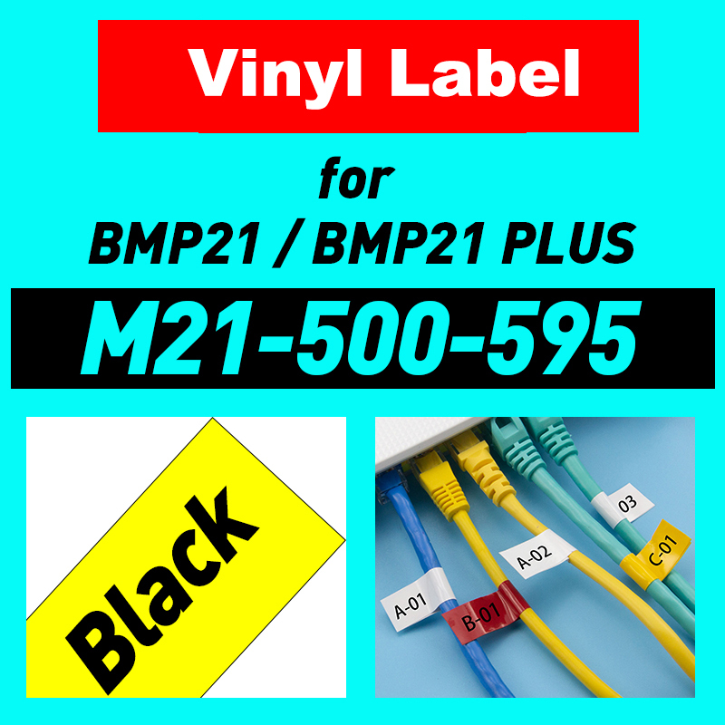 12.7mm Vinyl Label for BMP21 / BMP21-PLUS Printer