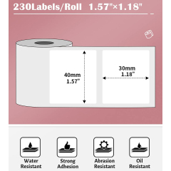 Flat Thermal Label