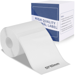 Rectangle Thermal Label