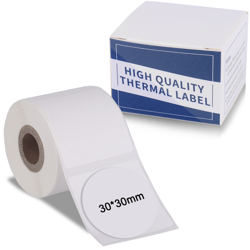 Circle and Round Thermal Label