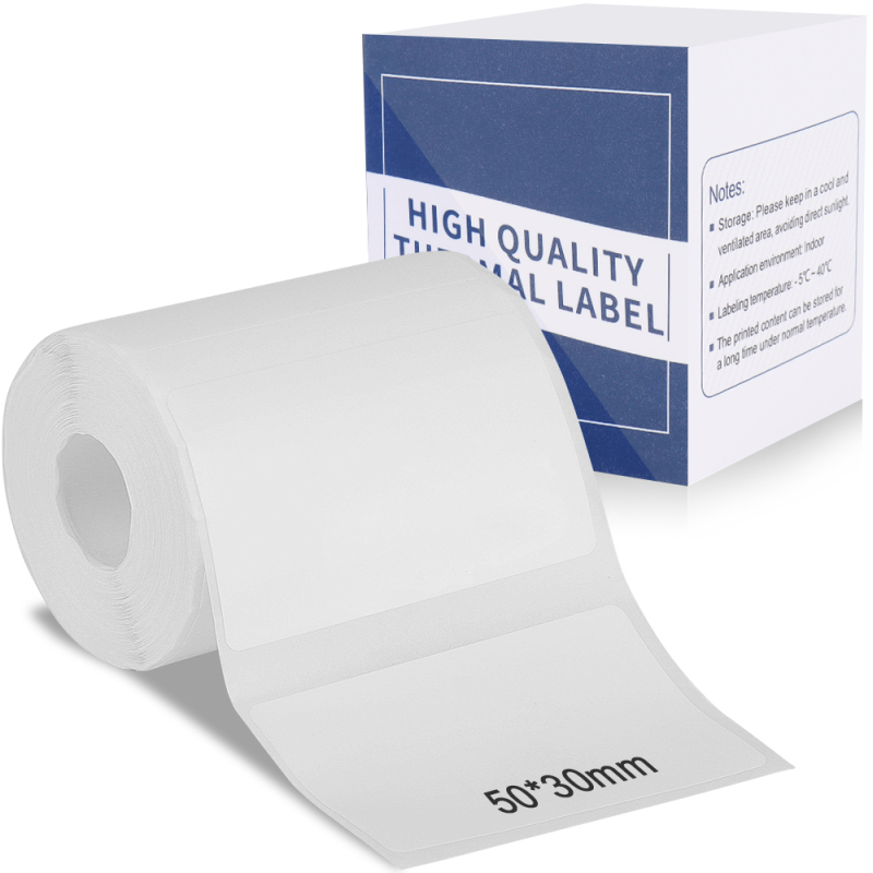Rectangle Thermal Label