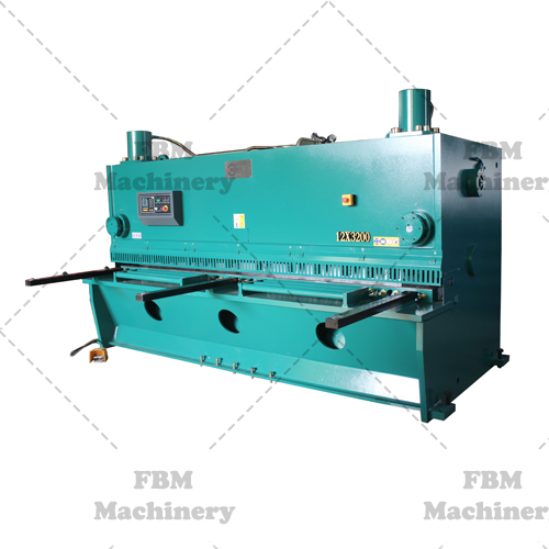 QC11K Hydraulic guillotine shearing machine with ESTUN E21s NC Controller