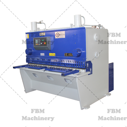 Small Hydraulic Guillotine Shear With Pneumatic Support