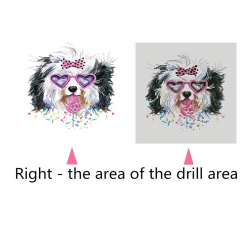 SX-S10005 35x35cm Diamond Painting Kits - Dog