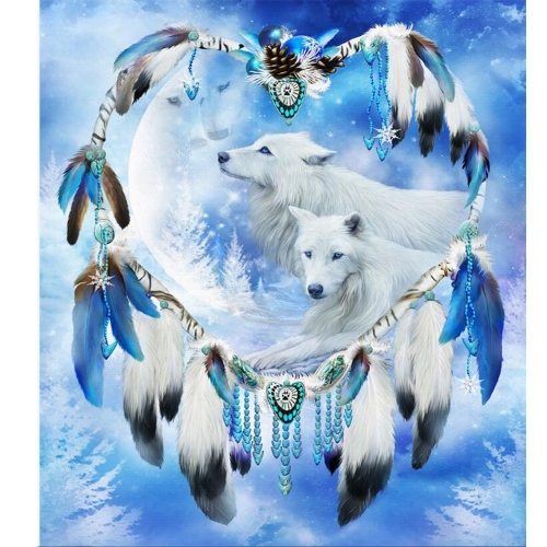 SX-Z0102 Diamond painting Kits Wolf