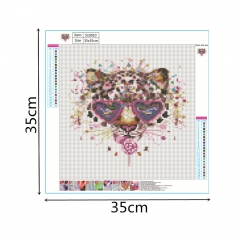 SX-S10010 35x35cm Diamond Painting Kits - lion
