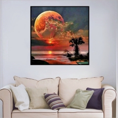 SX-S8941 30x40cm Diamond Painting Kits - Moon