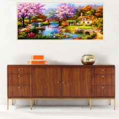 SX-J-908 100X50cm Diamond Painting Kits - Landscape