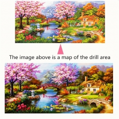 SX-J-908 100X50cm Diamond Painting Kits - Landscape