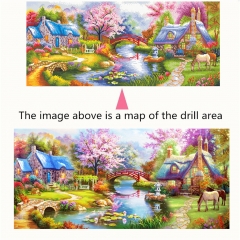 SX-J-909 100X50cm Diamond Painting Kits - Landscape