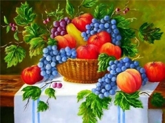 SX-B492  40x30cm Diamond Painting Kits - Fruit