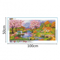 SX-J-908 100X50cm Diamond Painting Kits - Landscape