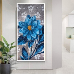 SX-J-1069  45X85cm Diamond Painting Kits - Flower