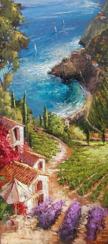 SX-J-1071  50X100cm Diamond Painting Kits - Landscape