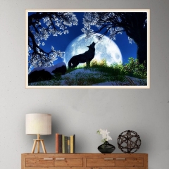 SX-E030  30X40cm  Diamond Painting Kits - Wolf