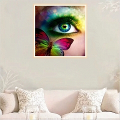 SX-S10105  30X30cm  Diamond Painting Kits - Eye