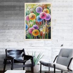 SX-S10097  30X40cm  Diamond Painting Kits - Dandelion