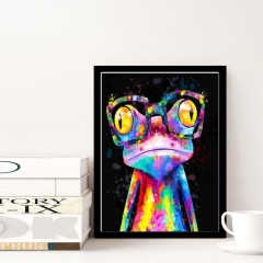 SX-M012  25X30cm  Diamond Painting Kits - Frog