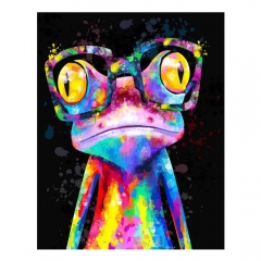 SX-M012  25X30cm  Diamond Painting Kits - Frog