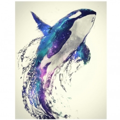 SX-S10120  30X40cm  Diamond Painting Kits - Dolphin