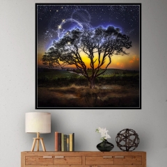 SX-W027  30X30cm  Diamond Painting Kits - Tree