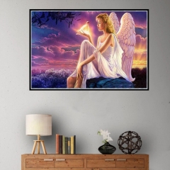 SX-W029  40X30cm  Diamond Painting Kits - Angel