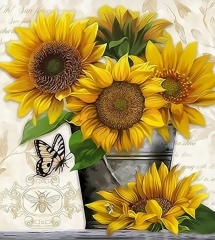 SX- GX2036  Paint by numbers - Sunflower