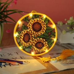 SX-AA060 15X15cm LED Diamond Painting Kit  - Sunflower