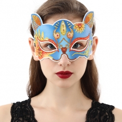 SX-AA401  24X14cm  Mask Diamond Painting Kit  - Fox