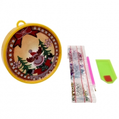 SX-AA068  15X15cm  LED Diamond Painting Kit  - Christmas