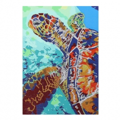 SX-DZ501-S11023  30x40cm Diamond Painting Kit -  Sea turtle