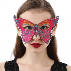 SX-AA409 24X14cm   Mask Diamond Painting Kit  - Butterfly