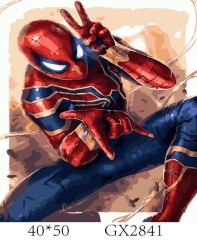 SX- GX2841   Paint by numbers - Spiderman