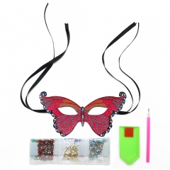 SX-AA409 24X14cm   Mask Diamond Painting Kit  - Butterfly